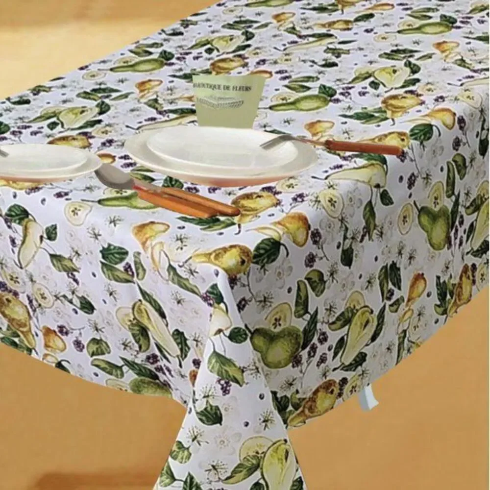 1 Printed Fabric Tablecloth, 70